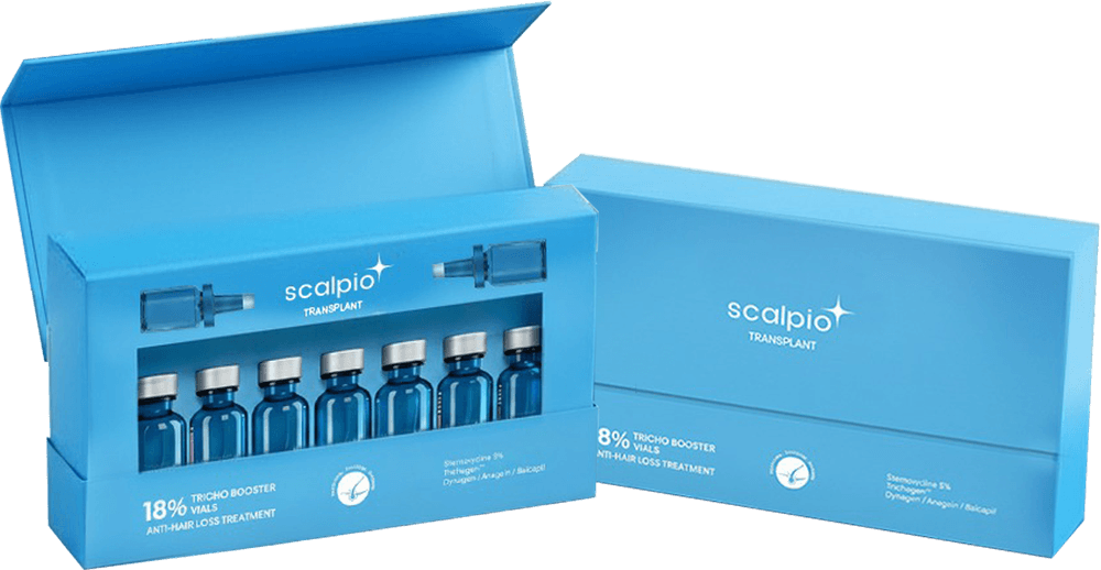 Scalpio Post-Transplant — 18% Tricho Booster Vials